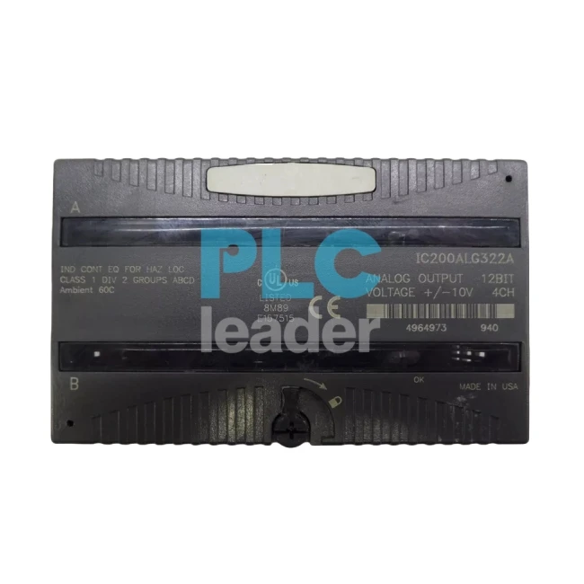 GE IC200ALG322 Output Module GE IC200ALG322 Output Module